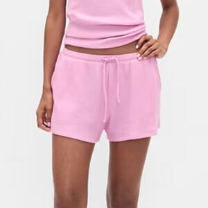 GAP Waffle PJ Shorts – Large - Pink